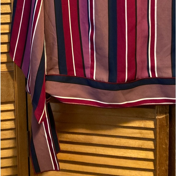 Worthington Colorful Striped Top with Bell Sleeves - Picture 13 of 16